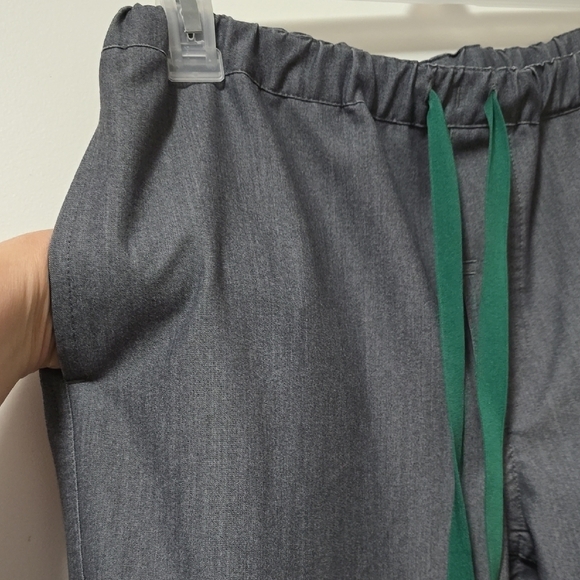 Figs Gray and Green Joggers with Relaxed Fit - Picture 9 of 9
